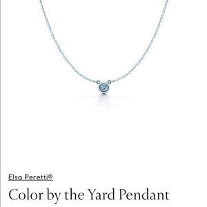 Tiffany & Co. Color By The Yard Necklace in Blue
